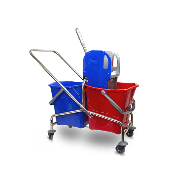 Chariot d'étage Chromé